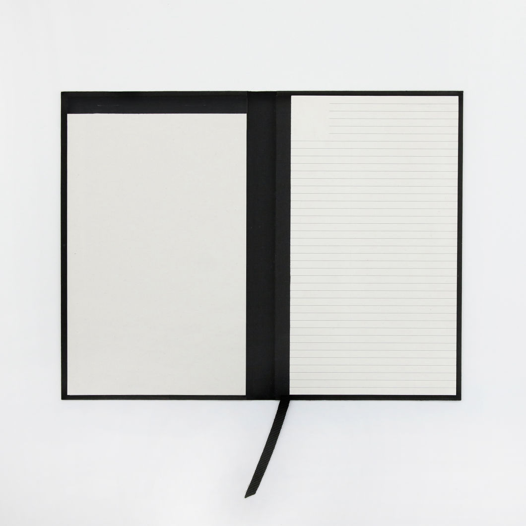 D, ruled notepad, Writeground, stationery, cartoleria, design, carta riciclata, design ecofriendly, italian design, notepad, notebook, quaderno, taccuino, scrittura creativa, alta legatoria, calligrafia